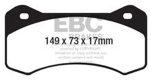 Load image into Gallery viewer, EBC YellowStuff Rear Brake Pads - DP4054R