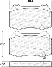 Load image into Gallery viewer, StopTech Premium Ceramic Brake Pads - 308.09601