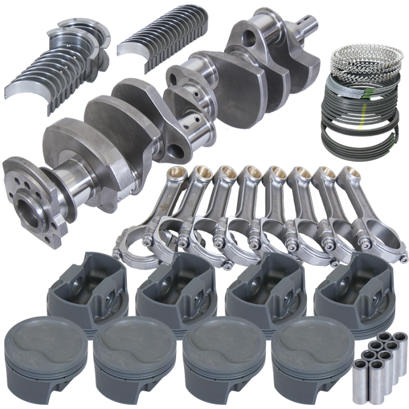 Eagle Chevy LT1350 1Pc 3.750in Crank 5.700in I-Beam Rods -16cc 4.040in Pistons Rotating Assembly