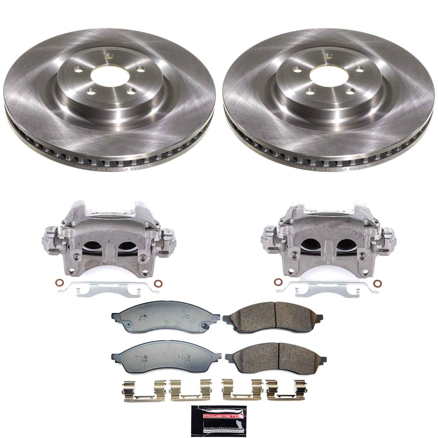 Power Stop 21-22 Lincoln Nautilus Front Autospecialty Kit w/Calipers