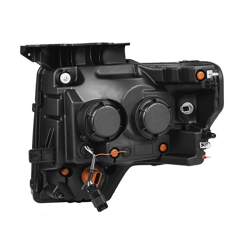 AlphaRex 880092 09-14 Ford F150 MKII LUXX-Series LED Projector Headlights - Black