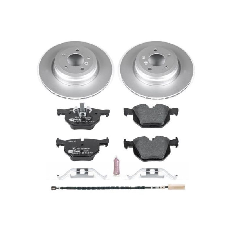 Power Stop 11-13 BMW 335i Rear Euro-Stop Brake Kit PowerStop