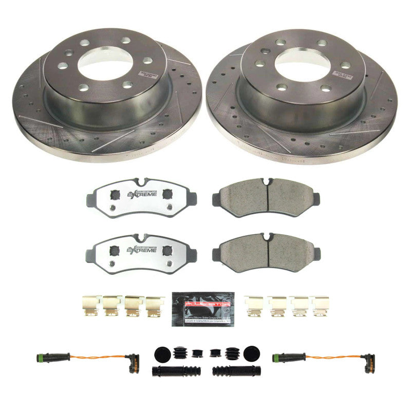 Power Stop 19-21 Mercedes-Benz Sprinter 2500 Rear Z36 Truck & Tow Brake Kit PowerStop