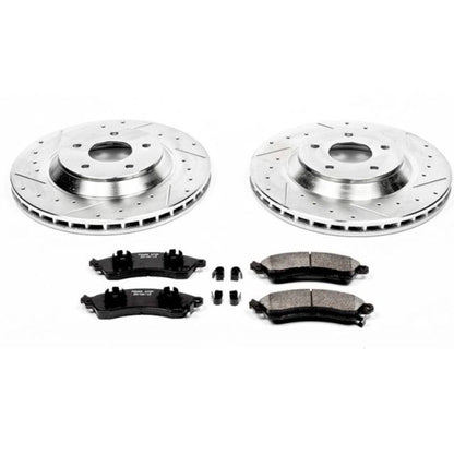 Power Stop 88-96 Chevrolet Corvette Front Z23 Evolution Sport Brake Kit PowerStop