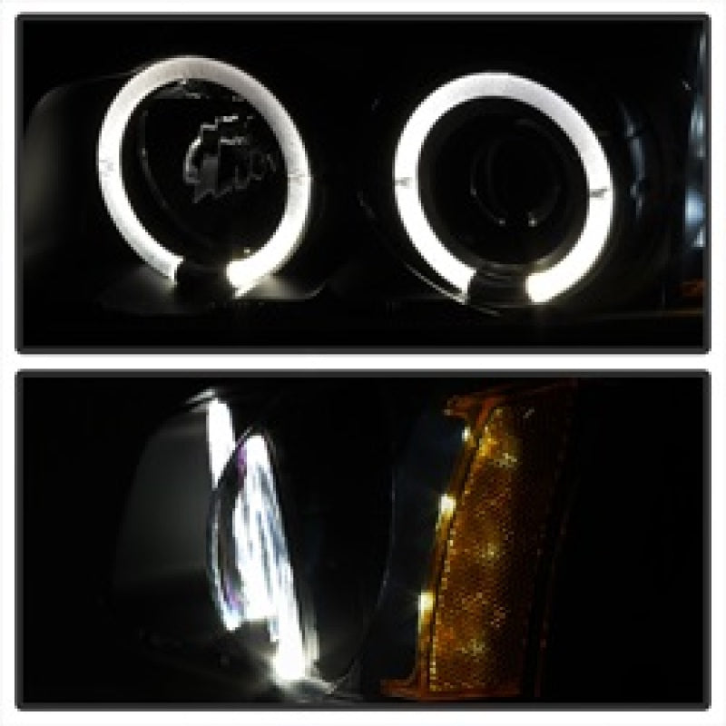 Spyder Chevy Silverado 1500/2500/3500 03-06 Projector Headlights PRO-YD-CS03-AM-BSM SPYDER
