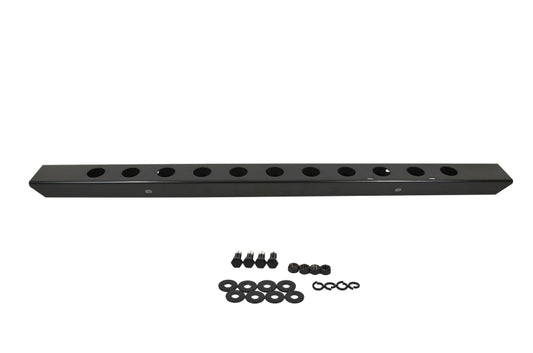 Kentrol 45-86 Jeep CJ 54 Inch Front Bumper with holes - Powdercoat Black Kentrol