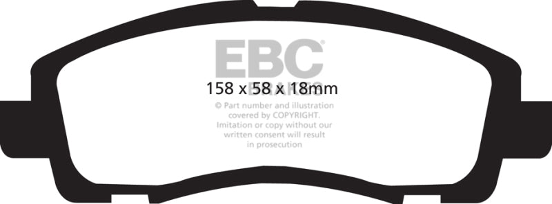 EBC Ultimax2 Front Brake Pads - UD1102 EBC