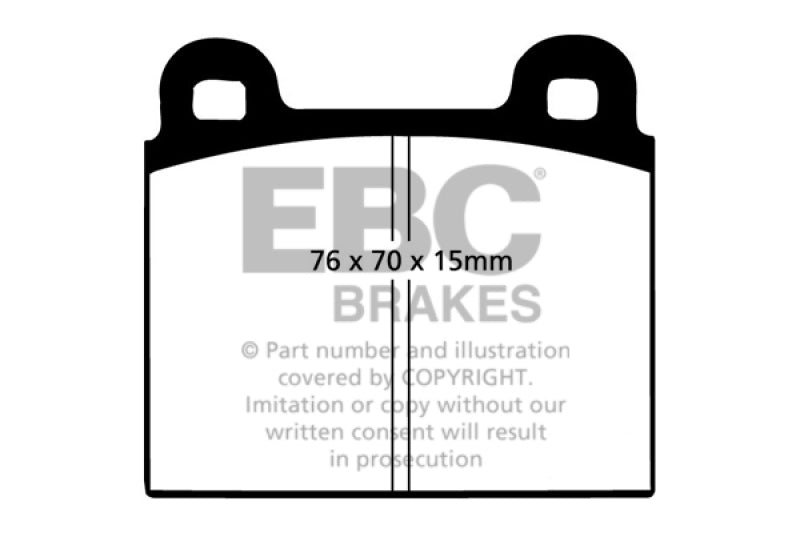 EBC Ultimax2 Front Brake Pads - UD045 EBC
