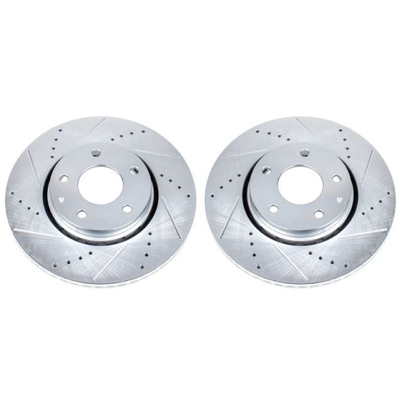 Power Stop 16-19 Mazda CX-5 Front Evolution Drilled & Slotted Rotors - Pair PowerStop