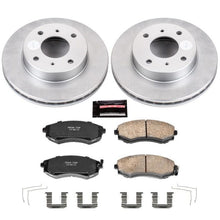 Load image into Gallery viewer, Power Stop 91-96 Infiniti G20 Front Z17 Evolution Geomet Coated Brake Kit