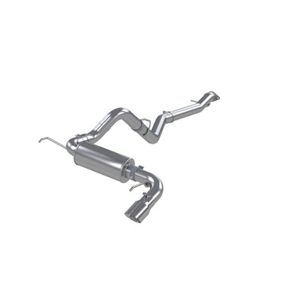 MBRP 2021+ Ford Bronco 2.3L/2.7L EcoBoost 3in Aluminized Steel Catback Exhaust MBRP