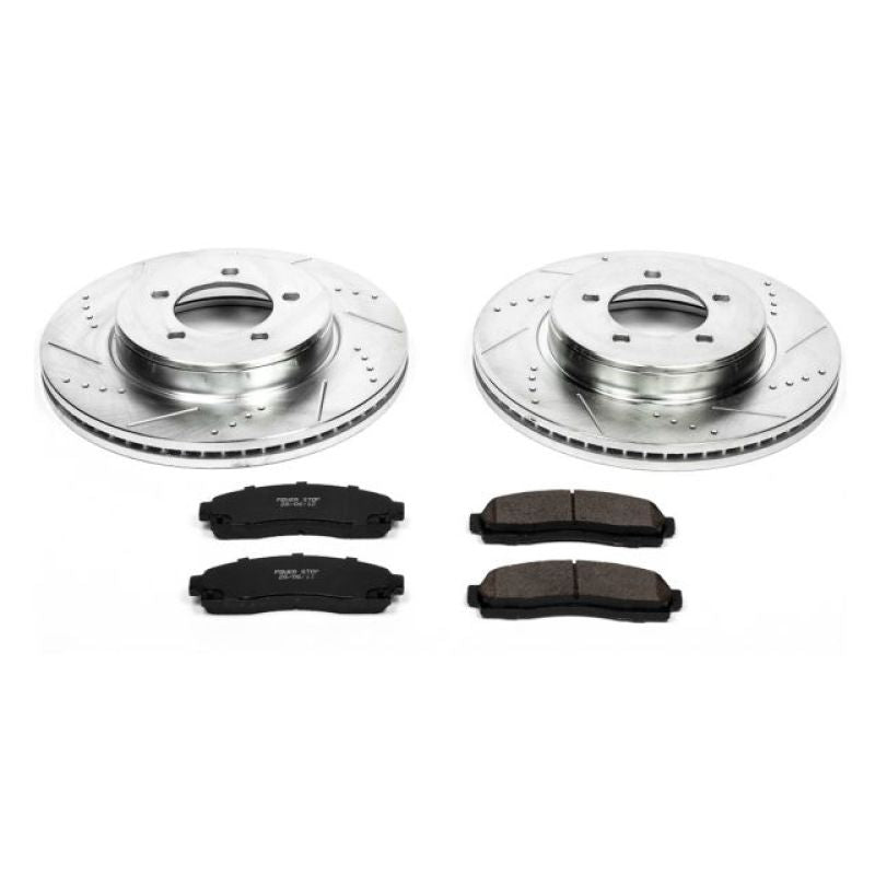 Power Stop 02-05 Ford Explorer Front Z23 Evolution Sport Brake Kit PowerStop