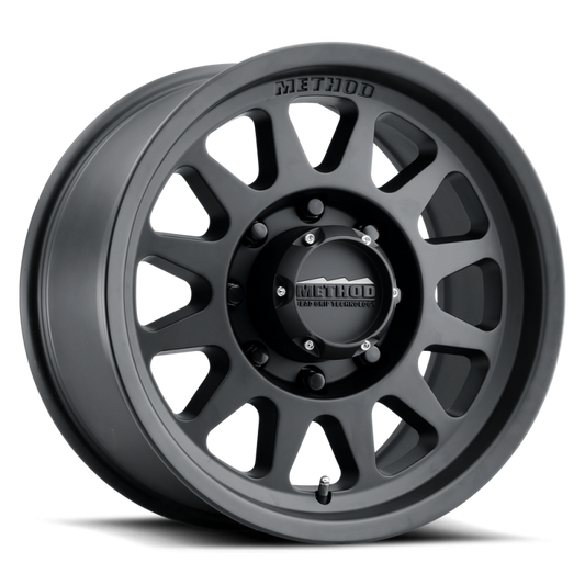 Method MR704 HD 17x9 18mm Offset 8x6.5 130.81mm CB Matte Black Wheel Method Wheels