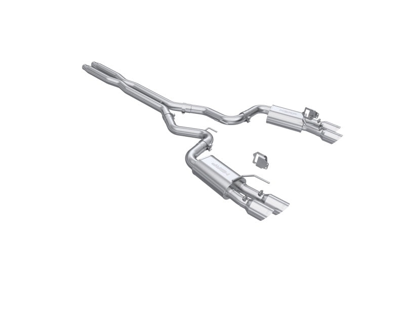 MBRP 2024+ Ford Mustang GT Armor Pro 3in Steet Profile Catback Exhaust  - Stainless Steel Tips MBRP