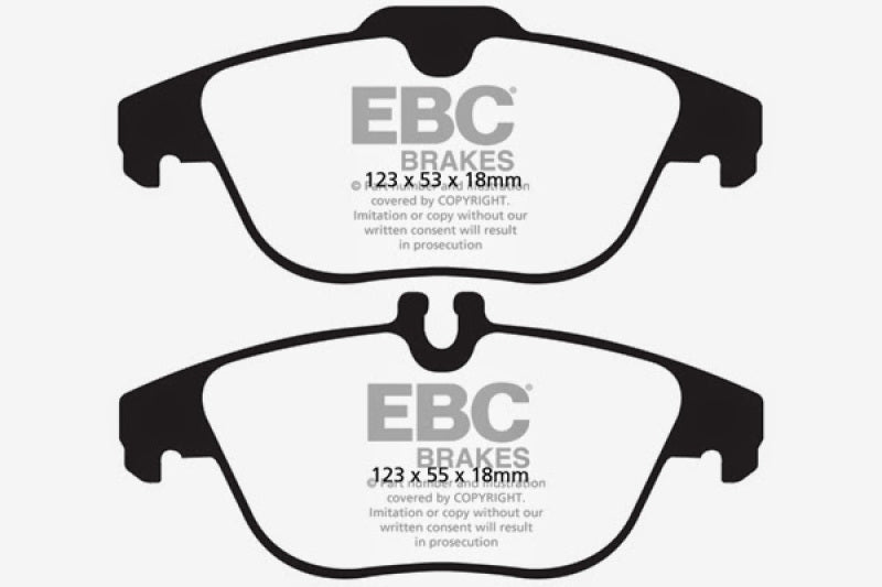 EBC YellowStuff Rear Brake Pads - DP42012R EBC