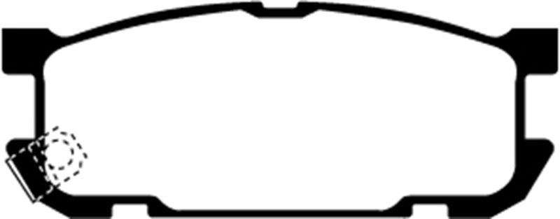 EBC GreenStuff Rear Brake Pads - DP21453 EBC