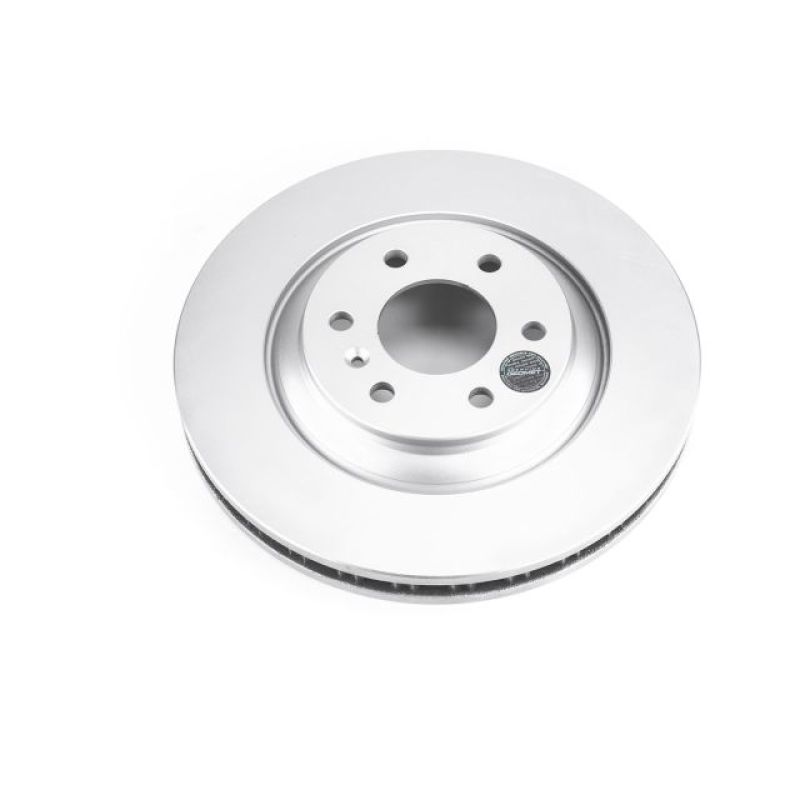 Power Stop 11-12 Vehicle Production Group MV-1 Front Evolution Geomet Coated Rotor PowerStop
