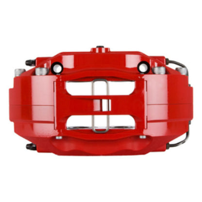 StopTech 05-10 Ford Mustang GT Front BBK Red ST-40 355x32mm Slotted Rotors Stoptech