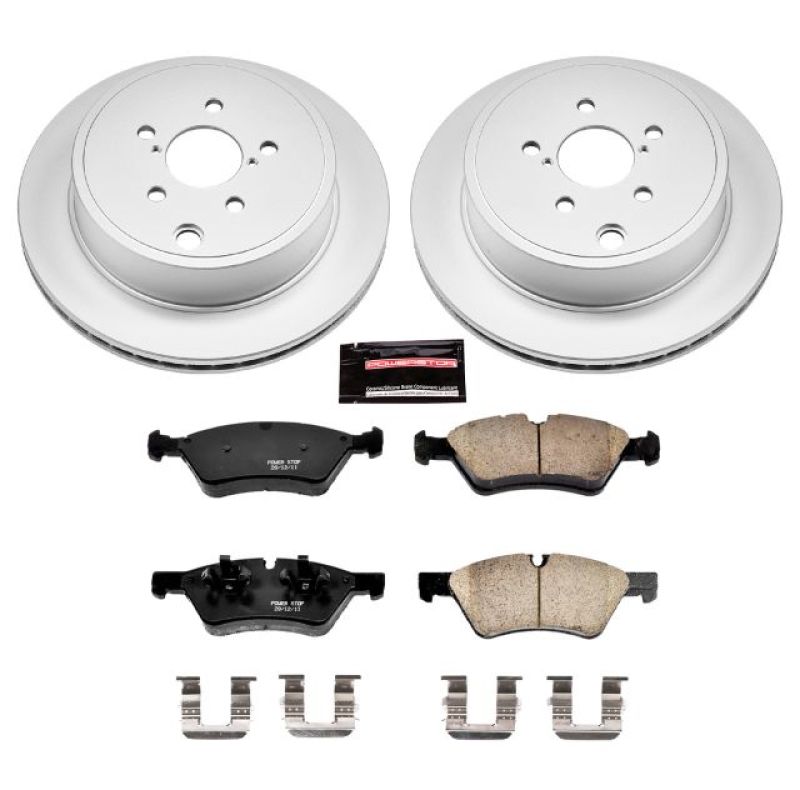 Power Stop 13-16 Scion FR-S Rear Z17 Evolution Geomet Coated Brake Kit PowerStop