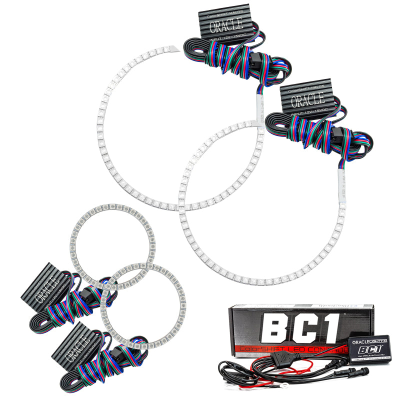 Oracle Volvo S60 05-09 Halo Kit - ColorSHIFT w/ BC1 Controller ORACLE Lighting