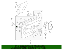 Load image into Gallery viewer, Genuine OEM Honda Clip Door Lining (91560-S84-A01) X1