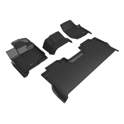 3D MAXpider KAGU 1st & 2nd Row Floor Mats for Ford F-150 SuperCrew 2015-2026 - L1FR17001509