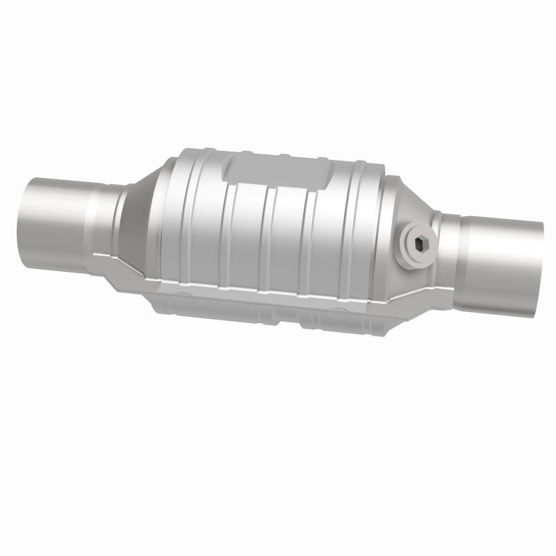MagnaFlow Conv Univ 2.5in Inlet/Outlet Center/Center Round 9in Body L x 5.125in W x 13in Overall L Magnaflow