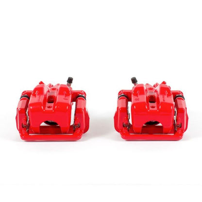 Power Stop 06-15 Mazda MX-5 Miata Rear Red Calipers w/Brackets - Pair PowerStop