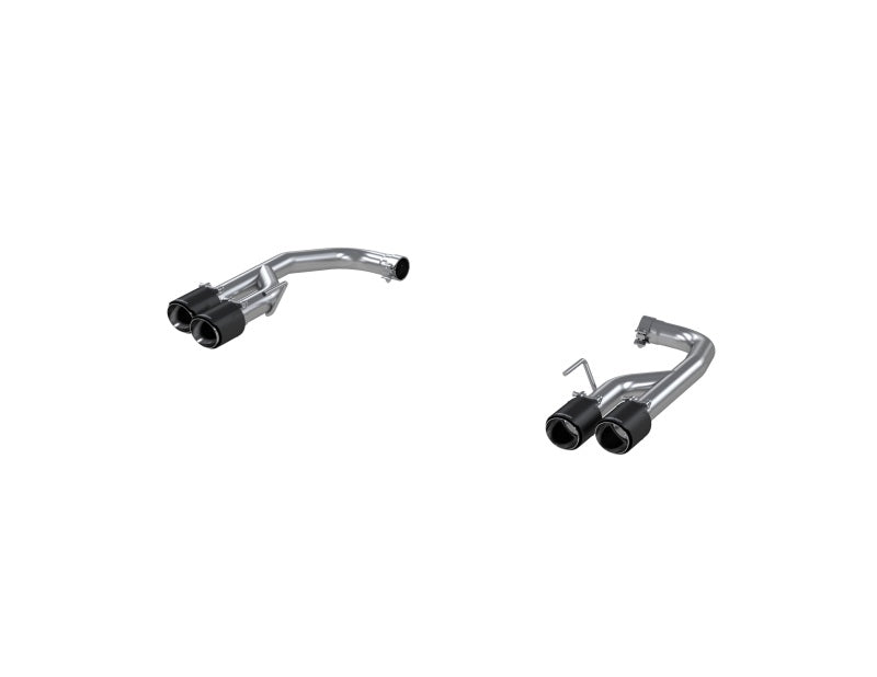 MBRP 18-21 Ford Mustang GT 5.0L T304 SS 2.5i Axle-Back, Dual Rear Exit with Quad CF Tips MBRP