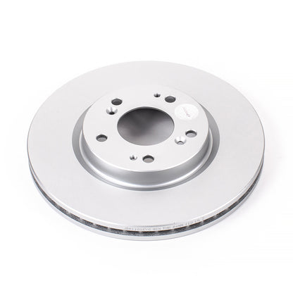 Power Stop 06-12 Mitsubishi Eclipse Front Evolution Geomet Coated Rotor PowerStop