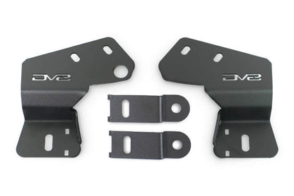 DV8 Offroad 2021 + 2024 Ford Bronco A Pillar Dual Light Pod Drop Mounts LBBR-08