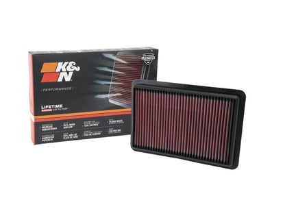 K&N Replacement Air Filter 12-13 Mazda 3 Skyactiv 2.0L / 13-14 Mazda CX-5 2.0L / 14 Mazda 6 2.5L K&N Engineering