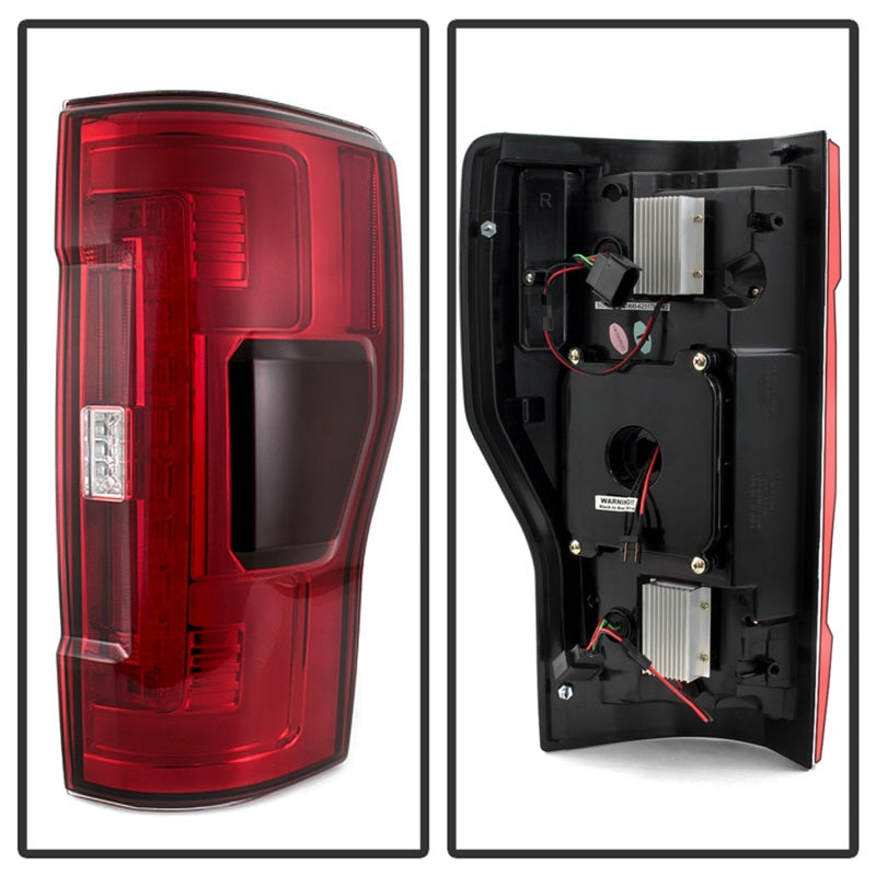Spyder 17-18 Ford F-250 Super Duty (Excl LED Models) LED Tail Lights -Red Clr (ALT-YD-FS17-LED-RC) SPYDER