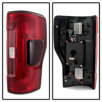 Spyder 17-18 Ford F-250 Super Duty (Excl LED Models) LED Tail Lights -Red Clr (ALT-YD-FS17-LED-RC) SPYDER