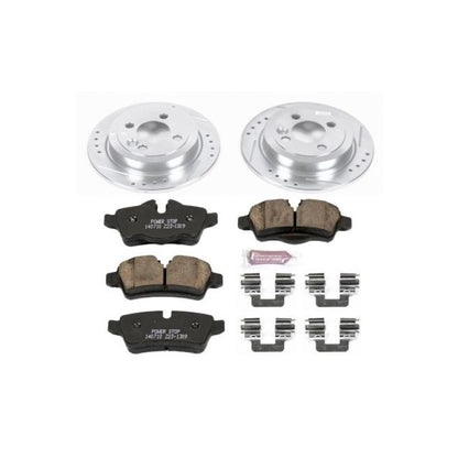Power Stop 11-16 Mini Cooper Rear Z23 Evolution Sport Brake Kit PowerStop