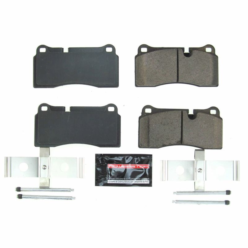 Power Stop 08-12 Audi R8 Rear Z23 Evolution Sport Brake Pads w/Hardware PowerStop
