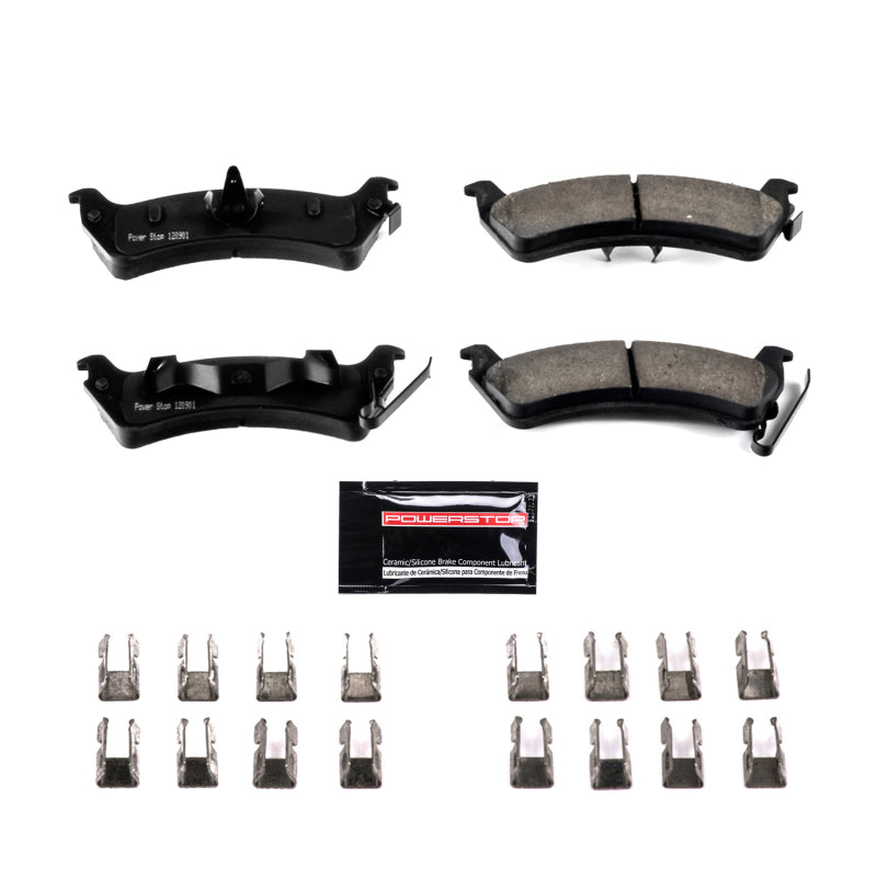 Power Stop 94-98 Jeep Grand Cherokee Rear Z23 Evolution Sport Brake Pads w/Hardware PowerStop