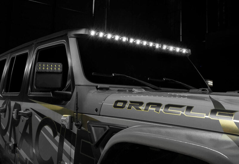 Oracle Jeep Wrangler JL/Gladiator JT Integrated Windhsiled LED Light Bar System ORACLE Lighting