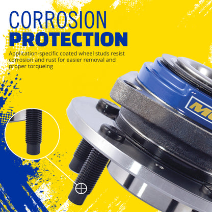 MOOG 2017 Ford F-250 Super Duty Front Hub Assembly Moog