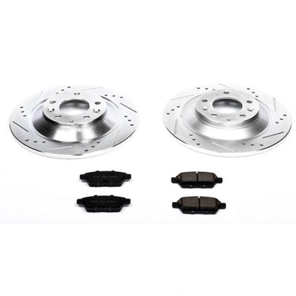 Power Stop 06-07 Mazda 6 Rear Z23 Evolution Sport Brake Kit PowerStop