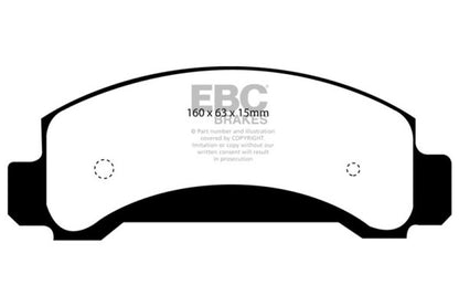 EBC Ultimax2 Front Brake Pads - UD654 EBC