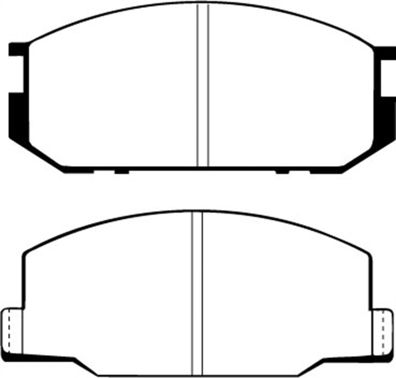 EBC YellowStuff Front Brake Pads - DP4456R