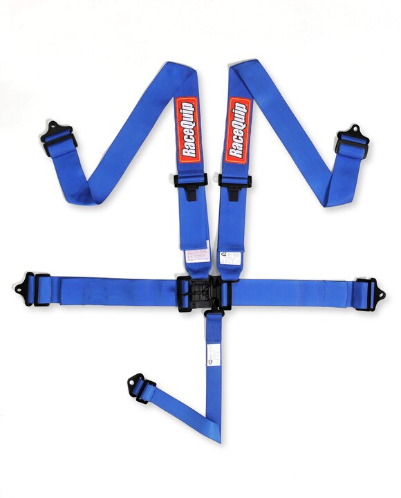 RaceQuip Blue SFI CAMLOCK 5pt PD Lap Seat Belt