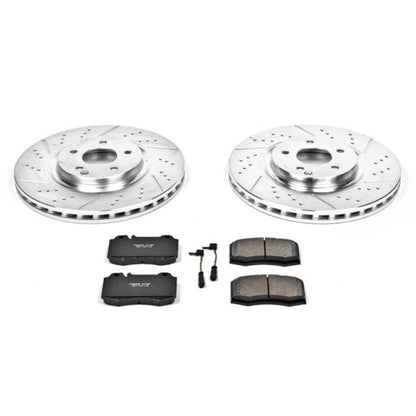 Power Stop 2004 Mercedes-Benz C230 Front Z23 Evolution Sport Brake Kit PowerStop