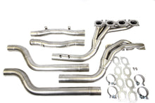 Load image into Gallery viewer, PLM 2008-15 Mercedes Benz C63 AMG M156 Long Tube Headers + Mid Pipes - PLM-MC63-HEADER-LT