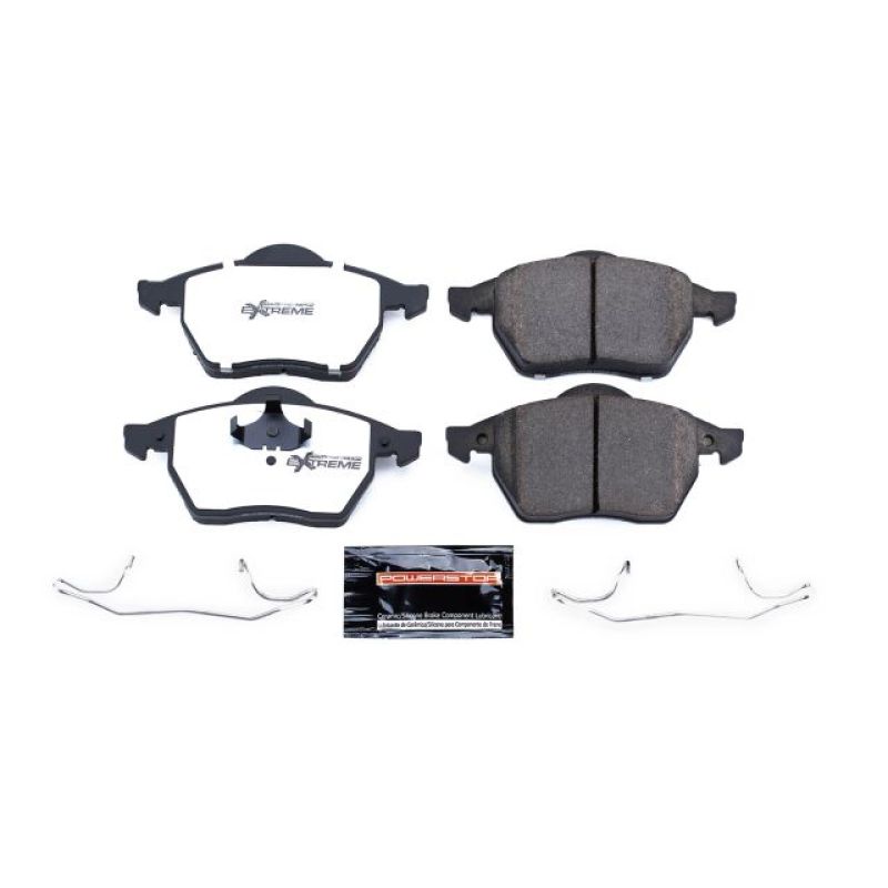 Power Stop 00-03 Audi TT Front Z26 Street Brake Pad w/Hardware PowerStop