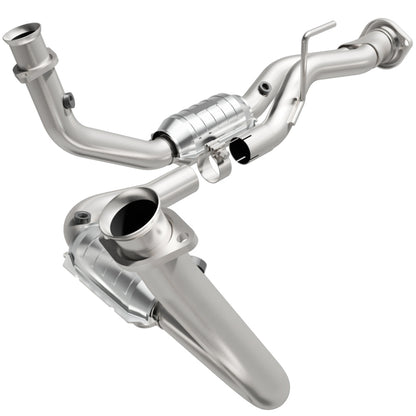 MagnaFlow Conv DF 05-06 Jeep Grand Cherokee 3.7L Y-Pipe Assy (49 State) Magnaflow