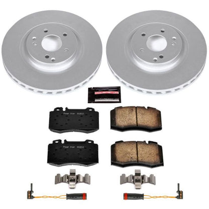 Power Stop 2004 Mercedes-Benz C230 Front Z23 Evolution Sport Coated Brake Kit PowerStop