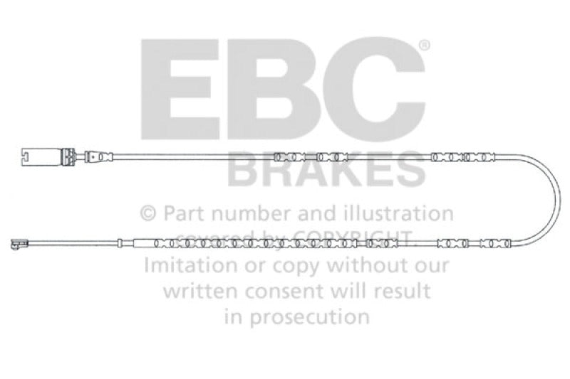 EBC 2010-2013 BMW 128 3.0L Rear Wear Leads EBC