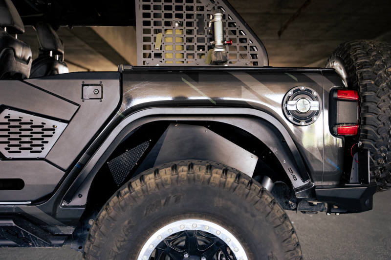 DV8 Offroad 18-25 Jeep Wrangler JL Slim Fender Flares FDJL-07